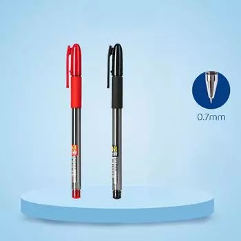Гелевая ручка на масляной основе, 0,7 мм, офисная ручка для счетов, 12 шт.