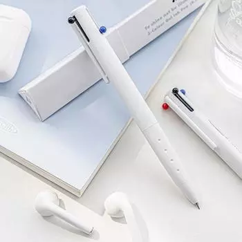 Гелевая ручка яркого цвета, наконечник 0,5 мм, съемное, гладкое письмо, удобная ручка, широко используемый пластиковый пресс-тип, шариковая ручка, канцелярские принадлежности, подарок, офисные принадлежности белый