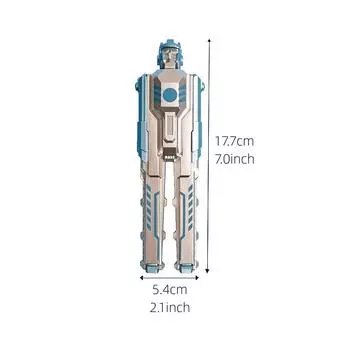 Гелевая ручка-робот 0,5 мм, шариковая ручка, черные чернила для письменного офиса, школы