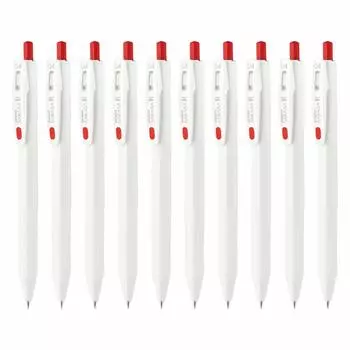 Гелевая шариковая ручка Zebra Sarasa R 10 шт., 0,4 мм, красная, ручки, B-JJS29-R1-R