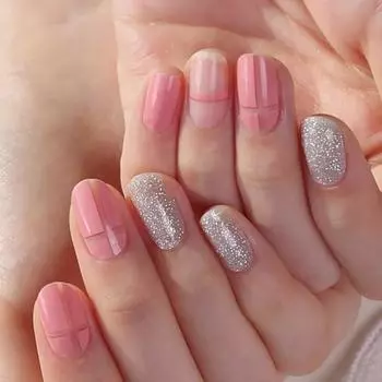 Гелевые наклейки для ногтей Jelly Nelli, счастливая память, 1 комплект