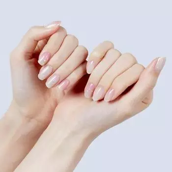Гелевые наклейки для ногтей Nail With Me, не требующие лампы, СЕРАФИЧЕСКИЕ, 1 шт.