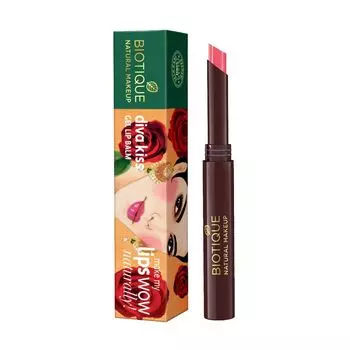 Гелевый бальзам для губ Грейпфрутовый пунш (2 г), Diva Kiss Gel Lip Balm Grapefruit Punch, Biotique
