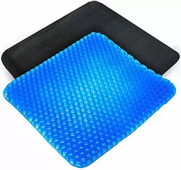 Гелевый большой чехол High All Double Zero Honeycomb для подушки стульев, [Включая стирку] Устойчивость, Сезоны, Воздухопроницаемость, Не душный, Структура,