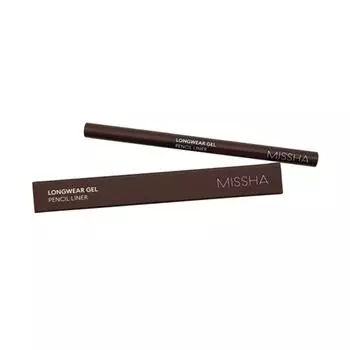 Гелевый карандаш Missha Long Wear Gel Pencil Liner 0,14 г, верблюжий коричневый, 1 шт.