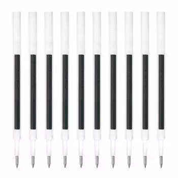 Гелевый стержень для шариковой ручки Zebra Sarasanano JF-0.38, черный, 10 шт. B-RJF38-BK