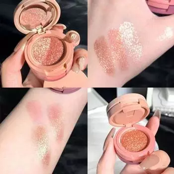 Gemeng Banana Powder Makeup Setting Matte Transparent Dry Honey Color, 01