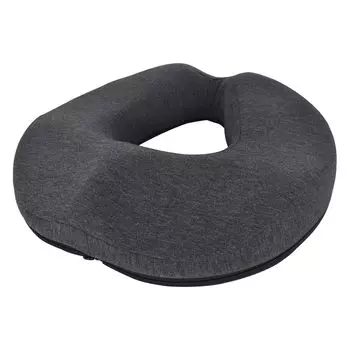 Геморрой Кресло Память После Рассеивает Тело Облегчает Осанку Поддержка Сиденье Высоко Чехол Совместимо С Подушкой Кресла, Пена, Послеродовой, Хирургический, темно-серого