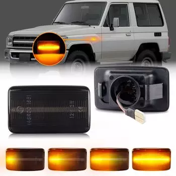 GemPro Land Cruiser 80 Series LED Side Marker для Toyota Land Cruiser 100 Sequential Turn Signal Runkle 80 Runkle 70 Hilux Surf Cruiser Prado 90 FJ