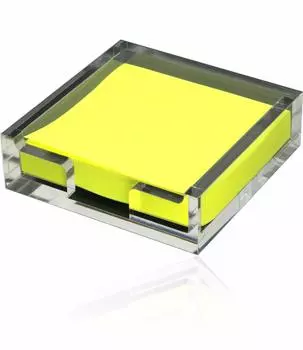 GemRich Sticky Note Holder Case Sticky Note Holder Case Memo Holder Настольный органайзер для 75 мм x 75 мм Post-it