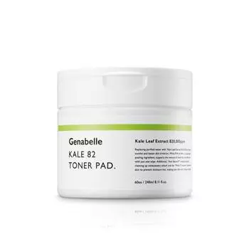 Тонер-пад GENABELLE Kale 82 190 мл/60 шт.