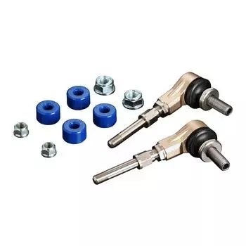 Genb Hiace series Adjustable stabilizer link SAL001H TRH/KDH200 (2WD) [Short] серебряный