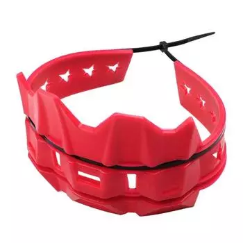 General Utility Vehicle Exhaust Pipe Insulation Tape Exhaust Pipe Muffler Muffler Motorcycle Exhaust System Protection Device красный