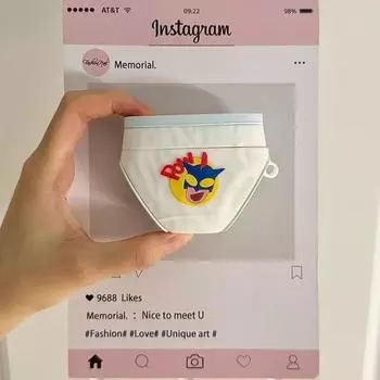 Generation 7 Th Generation 6 Th Generation 2 Th Generation 1/2/3/4 Th Generation Pro2 5 Generation Cartoon Bluetooth Headset Protective Case Soft Case Air pro7 Superman briefs