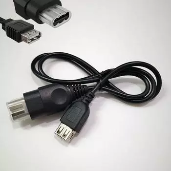 Generation Av Audio Video Composite Wire Usb Cable For Xbox Female Usb To Xbox Game Controller Adapter Converter Cable