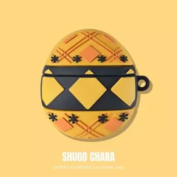 Generation Noise Reduction Version Airpodspro2 Wireless Bluetooth Earbuds Case 3 Generation 4 Generation 5 5 Generation Silicone Drop-Resistant Anime AirPods 4 Generation [Guardian Egg-Square]]