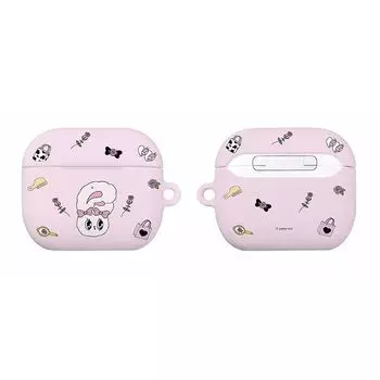 Generation Pods3 New Arrival Drop-Resistant Hard Case Wireless Headset Protective Cover Fancy Niche Style Three Generations Four Generations Apple Airpods 3 Pink Rabbit BBS50416
