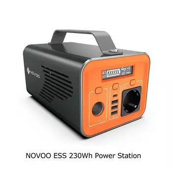 Генератор NOVOO ESS 230 Втч/62400 мАч Портативная электростанция