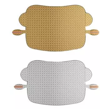 Generic Car Windscreen Frost Snow Cover Dust Cover for Trucks SUV Car золотой