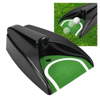 Generic Putter Cup Golf Practice Equipment Putting Lightweight Portable Compact Automatic Return Battery Operated Indoor/Outdoor