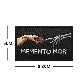 Genesis первый контакт мультяшный стиль креативная повязка на руку липучка моральный значок наклейка на рюкзак