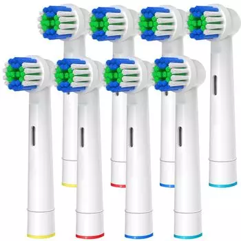 GENKENT 8 шт. электрическая зубная щетка сменная щетка сменная головка зубной щетки совместима с Oral Braun Professional электрическая зубная щетка головка Oral