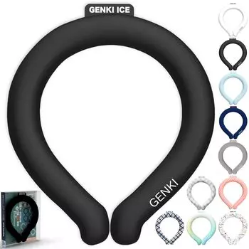 Genki Ice neck cooler 2025 увеличенный цвет замораживание охлаждающее кольцо охлаждающее кольцо PCM neck cooling neck cooling goods охлаждающие товары взрослые дети LMS