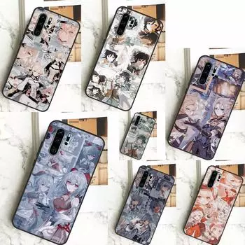 Genshin Impact Aesthetics для Huawei Nova 11i 8i 7i 3i Nova 9 10 SE 5T Y60 Y70 Y90 Y91 Y61 P20 P30 P40 Lite Pro Чехол Nova 10 SE