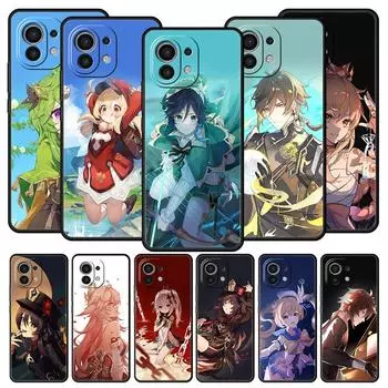 Genshin impact Baizhu Роскошный чехол для телефона Xiaomi 14 13T 12T Pro 12 13 11 Ultra Mi Note 10 Lite 10T 5G 11X Pro 11T 11i 9T Чехол Xiaomi 12 Pro