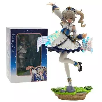 Genshin Impact Barbara Фигурка 1/7 Масштаб ПВХ Коллекционная модель игрушки-куклы 10,4 '