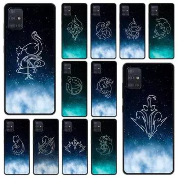 Genshin Impact Constellation Eula для Samsung Galaxy A51 A71 A21S A12 A11 A31 A52 A41 A52 A32 A72 A01 A02S Мягкий чехол для телефона Samsung A11