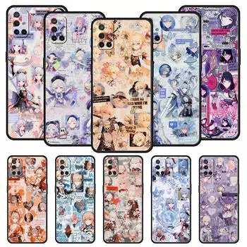 Genshin Impact для OnePlus 9 8 7 7T 10 Pro чехол для телефона Oneplus 9RT 9R 8T Nord 2 N100 N200 N10 CE 5G мягкий силиконовый черный чехол 8 Nord 5G