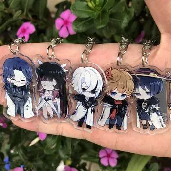 Genshin Impact Fatui Pantalone Regrator Tartaglia Scaramouche брелок аксессуары аниме игра косплей кулон реквизит значок подарок как