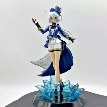 Genshin Impact Furina Focalors Фигурка Аниме ПВХ Коллекция Модель Игрушки 28 СМ