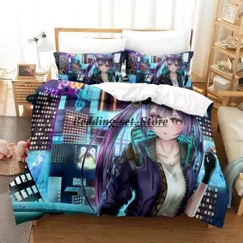 Genshin Impact Game Bedding Set Single Twin Full Queen King Size Bed Set Aldult Kid Bedroom Duvetcover Sets Bed Sheet Set 70x133cm 2pcs