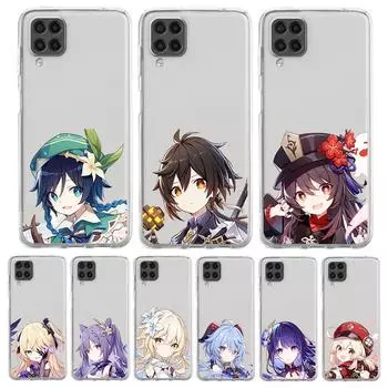 Genshin Impact Game для Samsung Galaxy A51 прозрачный чехол для телефона A71 A21S A12 A11 A31 A52 A41 A32 A23 A33 A53 A73 A03S A13 5G чехол Samsung A32 5G