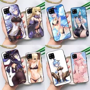 Genshin Impact Hentai Сексуальный чехол для Samsung Galaxy A54 A34 A13 A23 A33 A53 A73 A12 A22 A32 A52 A51 A71 A14 Чехол Samsung A32 4G