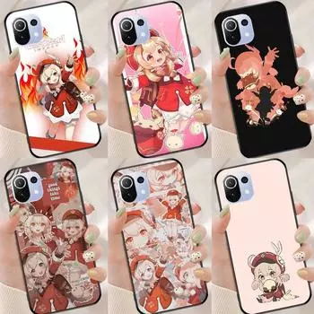 Genshin Impact Klee Game For POCO X3 Pro GT F3 M4 M3 Pro Case For Xiaomi Mi 11 Lite 11Ultra 9T 10T 11T Pro Coque Mi 9