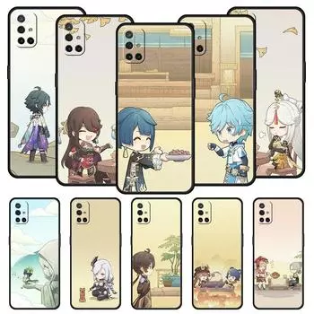 Genshin Impact klee Qiqi xiao для OnePlus 10 Pro 9 8T 8 Nord N10 7 7T 9R чехол для телефона 1 + Nord 2T CE 2 N100 N200 Z 5G чехол Nord CE 2 5G