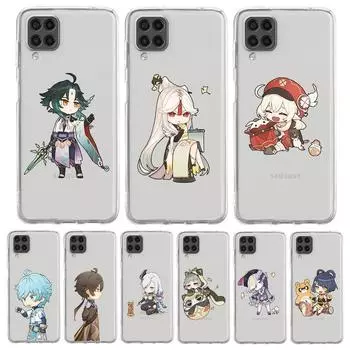 Genshin Impact klee Sayu xiao для Samsung A51 чехол для телефона A71 A21S A12 A11 A31 A52 A41 A32 A01 A23 A33 A53 A73 A03S A13 5G чехол Samsung A31