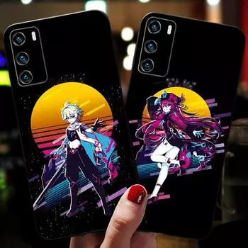 Чехол для телефона Genshin Impact для Honor X20 X9 30 60 10 Pro 50 20i 70 SE V9 X30 V40 V30 V20 X10 Max противоударный задний чехол HONOR 10