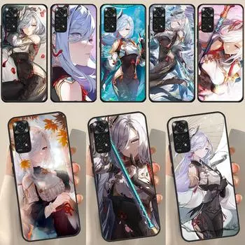 Genshin Impact Shenhe для Redmi Note 12 Pro Plus чехол для Redmi Note 10 8 9 11 Pro 12S 11S 10S 9S 9C 10C 12C чехол Redmi Note 10 5G