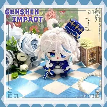Genshin Impact тематические персонажи Navilett Furina Leosley Navia Clorinde плюшевые игрушки/мягкие куклы Little cape doll