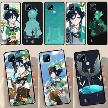 Genshin Impact Venti для OnePlus 10 9 Pro 8T 9R 10R Nord2 чехол для Realme 8 Pro 9 GT Neo 3 2 Master 8i 9i чехол OnePlus 9Pro