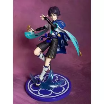 Genshin Impact Wanderer 25 см ПВХ Фигурка Игрушка Коллекция аниме-игр Модель