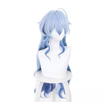 Genshin Косплей Амане Косплей Парик Genshin Косплей Парик Костюм Маскировка Парик Термостойкий Парик Аниме Парик Ежедневные съемки Хэллоуин Культурный Фестиваль