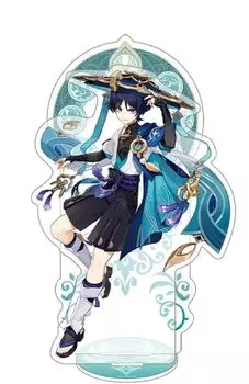 Genshin Official Goods Genuine Smail Character Acrylic Stand (Wanderer (Scaramash)) [Item]