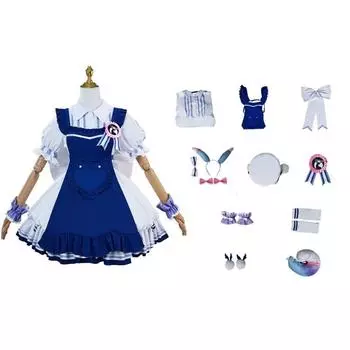 Genshin Sigewinne Impact Clorinde Cosplay Costume Set Party Fashion Accessories XS