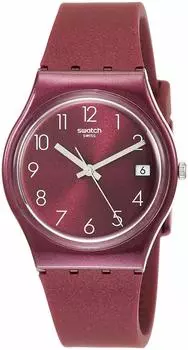 Gent REDBAYA Watch GR405 Red [Swatch] Women s