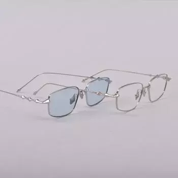 GENTLE ICC титановая сверхлегкая оправа для очков для женщин и мужчин, защита от синего света, пилотные оптические очки ATOMIC синий